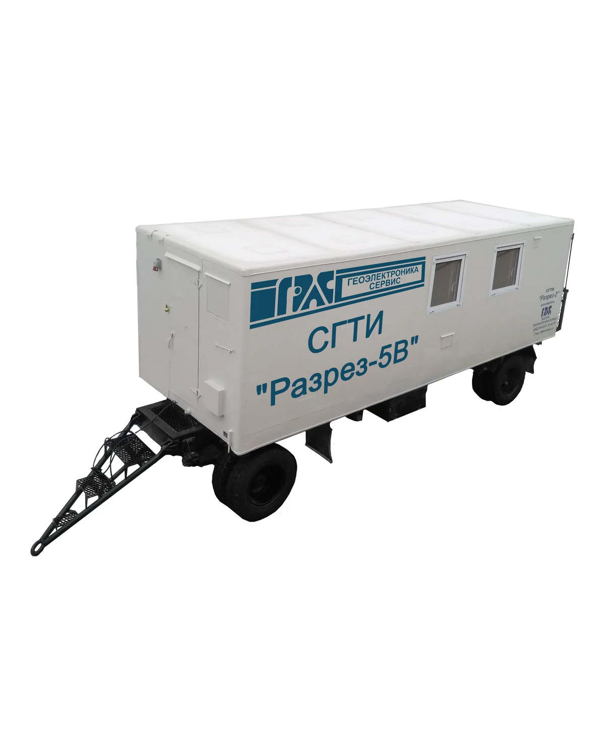 Станция геолого-технологических исследований «Разрез-5В» на прицепе